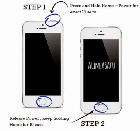 cara mengatasi layar hitam pada iphone