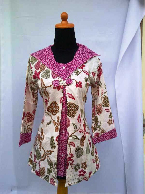 Inspirasi Desain  Baju  Batik  Terbaru 2021 ALINEA SATU